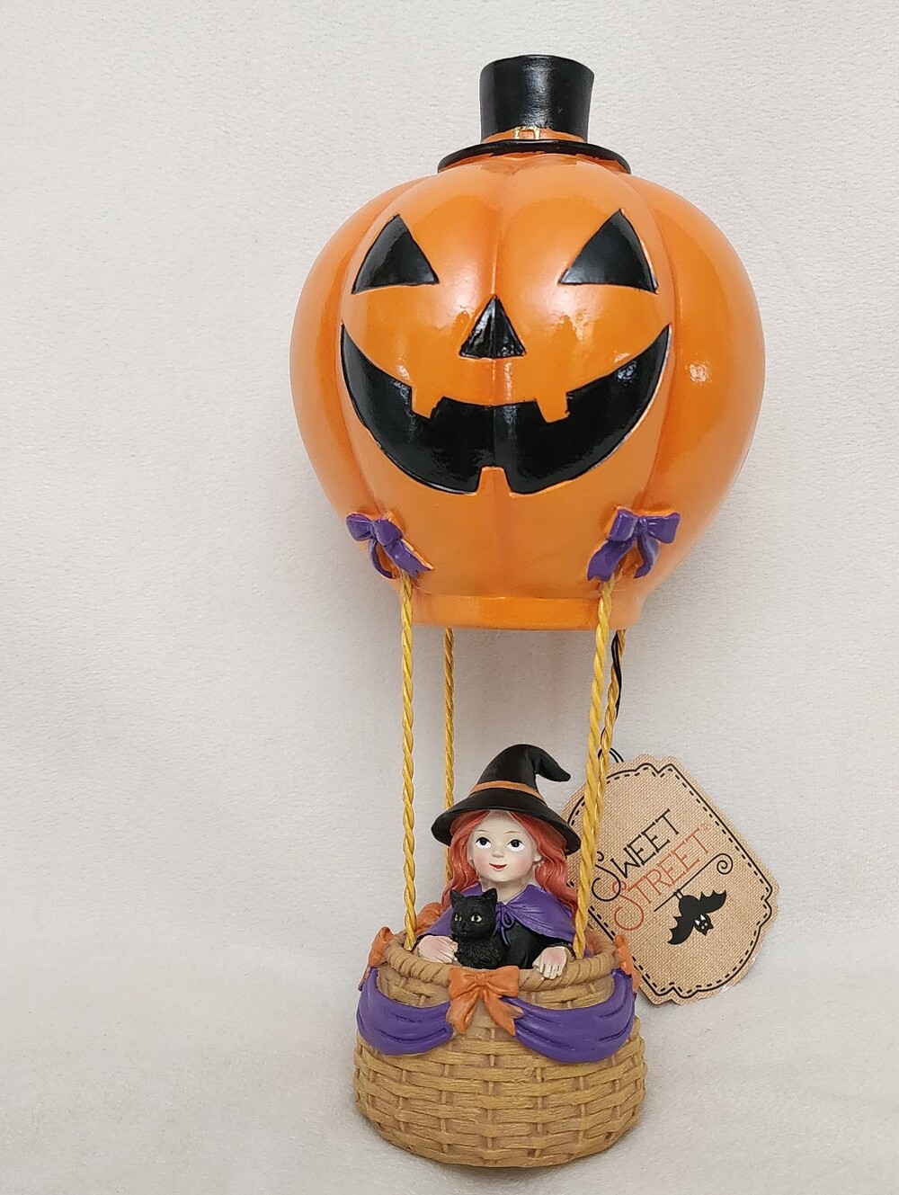 Halloween Pumpkin Hot Air Balloon Kids Costume Prop - Orange12"X5"